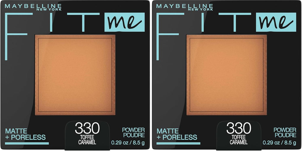 Maybelline Fit Me Matte + Poreless Pressed Face Powder Makeup & Setting Powder, Classic Ivory, 1 Count
