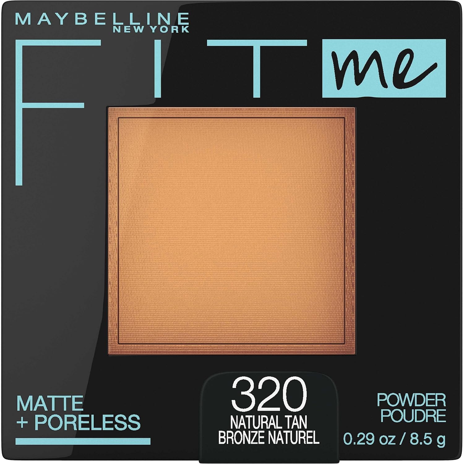 Maybelline Fit Me Matte + Poreless Pressed Face Powder Makeup & Setting Powder, Classic Ivory, 1 Count